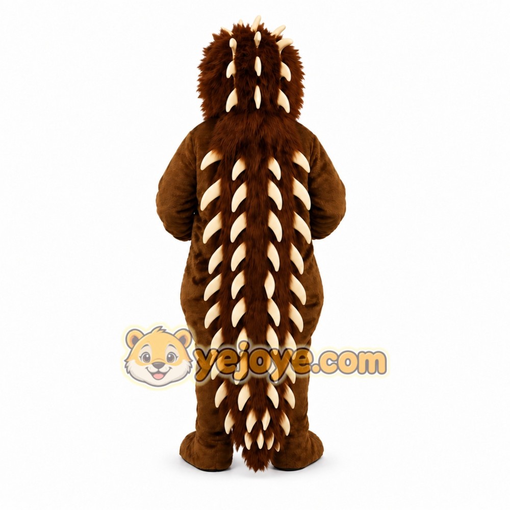 Brown Porcupine Mascot Costume Brown Porcupine Mascot Costume