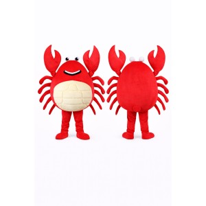 Red Crab Mascot Costume for Kids and Adults