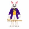 Purple Bunny Mascot Costume Purple Bunny Mascot Costume