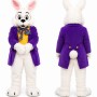 Purple Bunny Mascot Costume