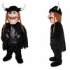 Black Viking Mascot Costume