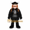 Black Viking Mascot Costume