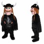 Black Viking Mascot Costume