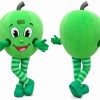 Green Apple Mascot Costume for Parties and Events