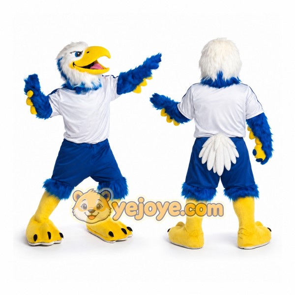 Blue Eagle Mascot Costume
