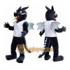 Black Dragon Mascot Costume Black Dragon Mascot Costume