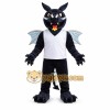 Black Dragon Mascot Costume Black Dragon Mascot Costume