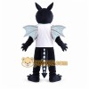Black Dragon Mascot Costume Black Dragon Mascot Costume