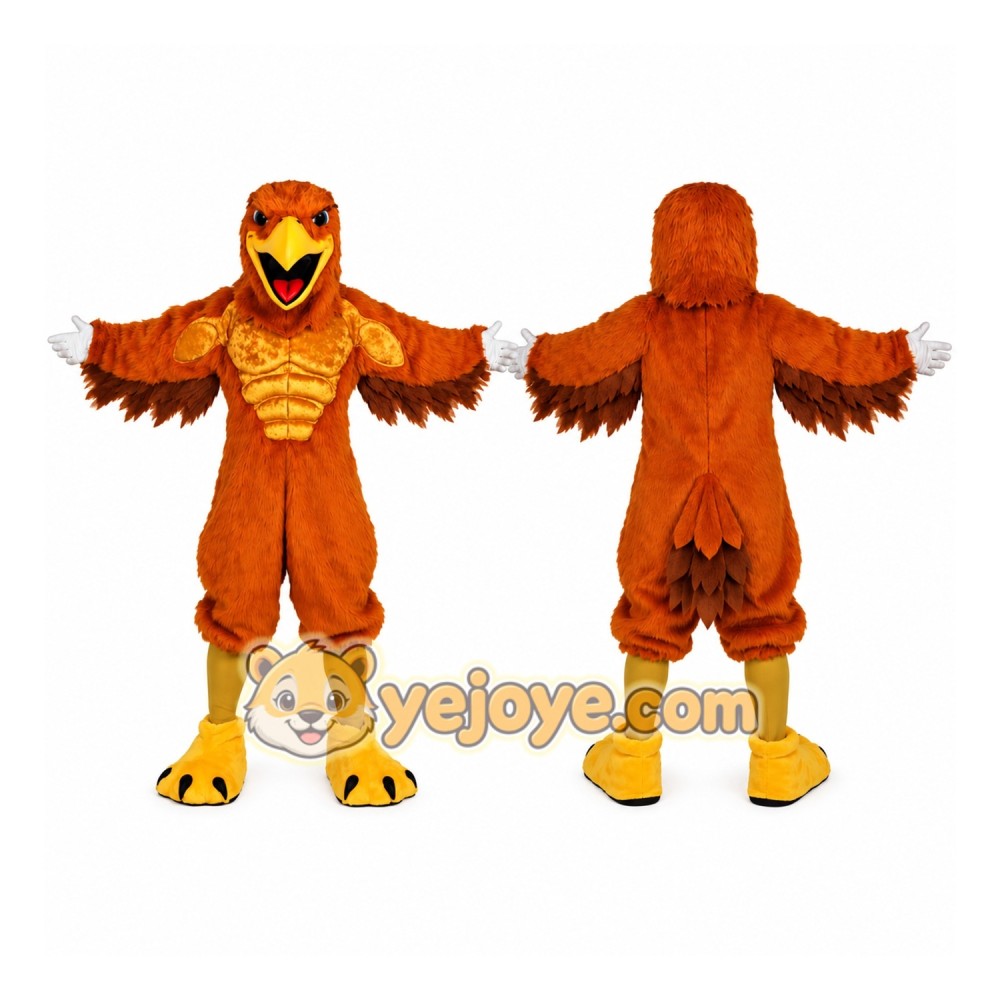 Brown Bird Mascot Costume