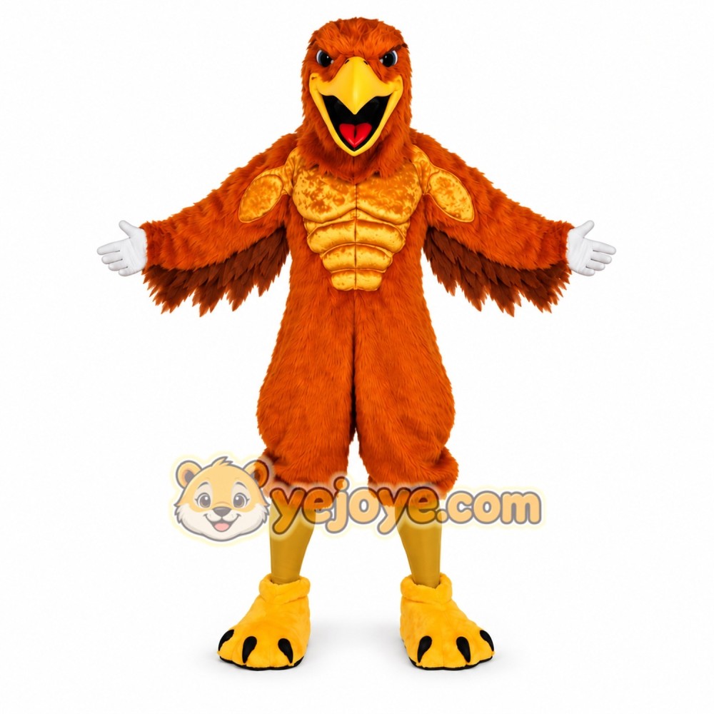 Brown Bird Mascot Costume