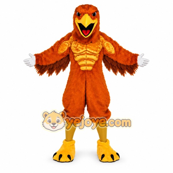Brown Bird Mascot Costume Brown Bird Mascot Costume