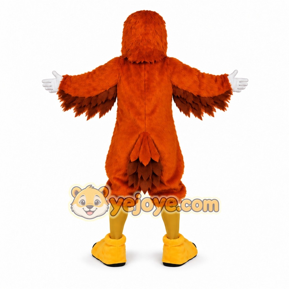 Brown Bird Mascot Costume