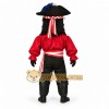Red Pirate Mascot Costume for Parties and Events