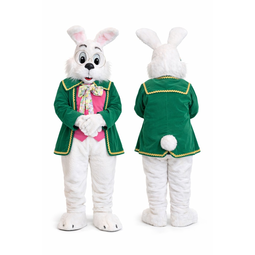 Green Rabbit Mascot Costume