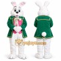 Green Rabbit Mascot Costume
