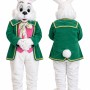 Green Rabbit Mascot Costume