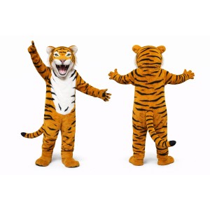 Tiger Mascot Costume for Kids and Adults