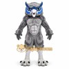 Gray Owl Mascot Costume Gray Owl Mascot Costume