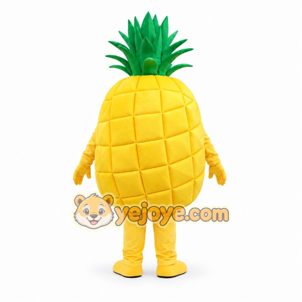 Yellow Pineapple Mascot Costume for Kids and Adults Yellow Pineapple Mascot Costume for Kids and Adults