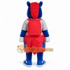 Blue Horse Mascot Costume with Red Outfit Blue Horse Mascot Costume with Red Outfit