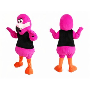 Pink Flamingo Mascot Costume for Events