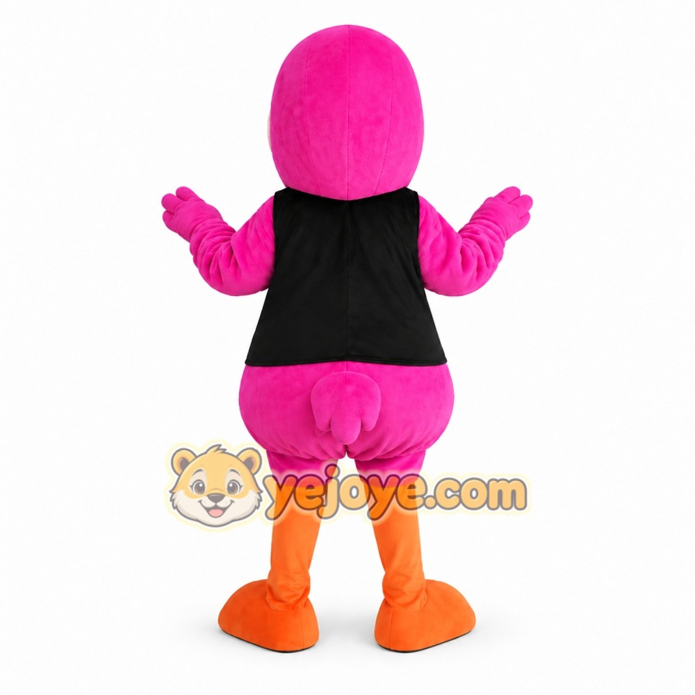Pink Flamingo Mascot Costume for Events Pink Flamingo Mascot Costume for Events