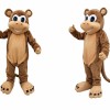 Brown Monkey Mascot Costume for Kids and Adults