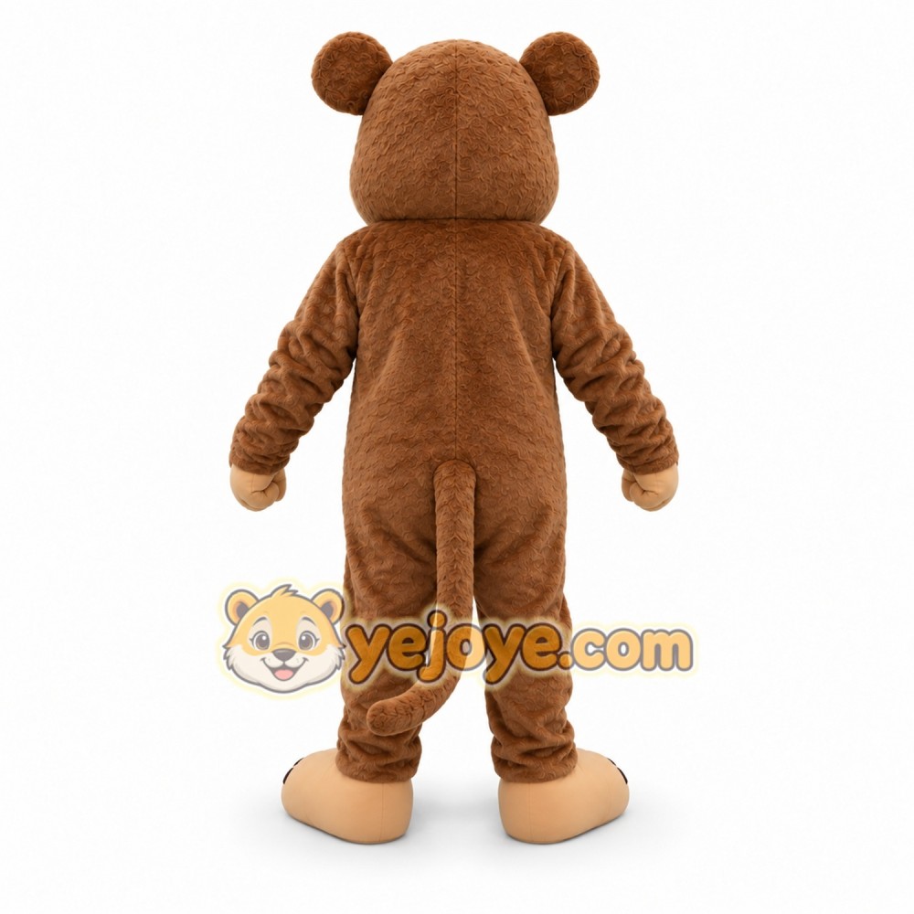 Brown Monkey Mascot Costume for Kids and Adults Brown Monkey Mascot Costume for Kids and Adults