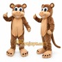 Brown Monkey Mascot Costume for Kids and Adults