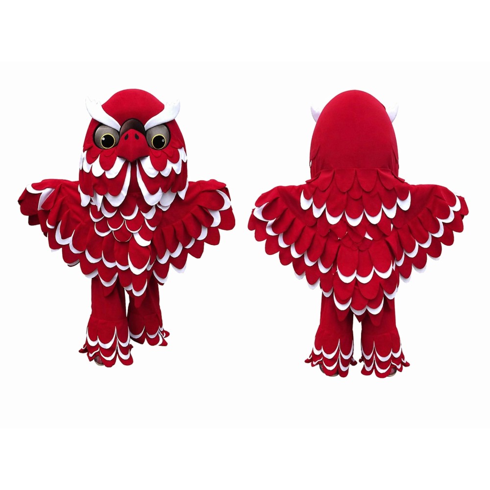 Red Owl Mascot Costume