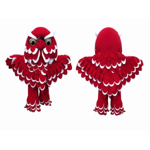 Red Owl Mascot Costume