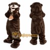 Brown Otter Mascot Costume for Kids and Adults