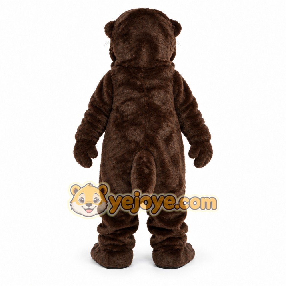 Brown Otter Mascot Costume for Kids and Adults Brown Otter Mascot Costume for Kids and Adults