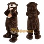 Brown Otter Mascot Costume for Kids and Adults