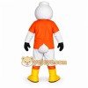Orange Duck Mascot Costume with Hat and Gloves Orange Duck Mascot Costume with Hat and Gloves