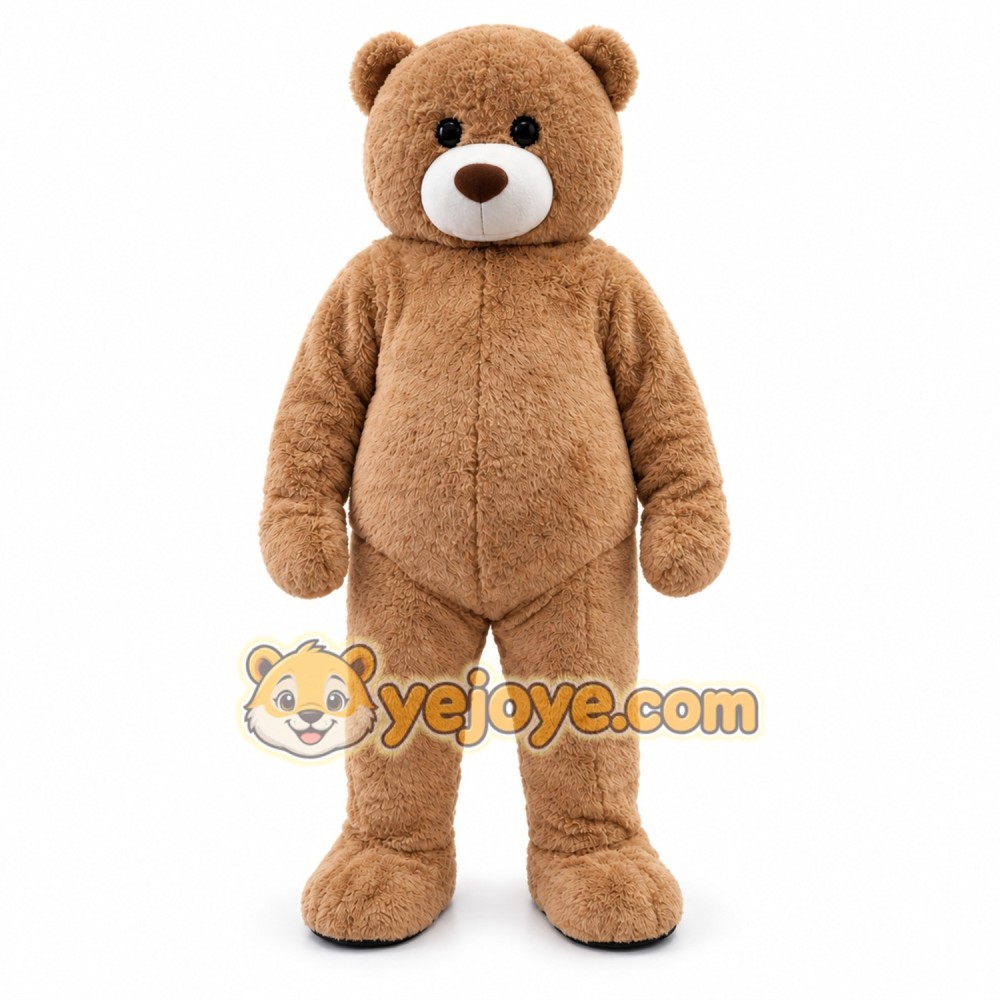 Brown Bear Mascot Costume for Parties and Events Brown Bear Mascot Costume for Parties and Events