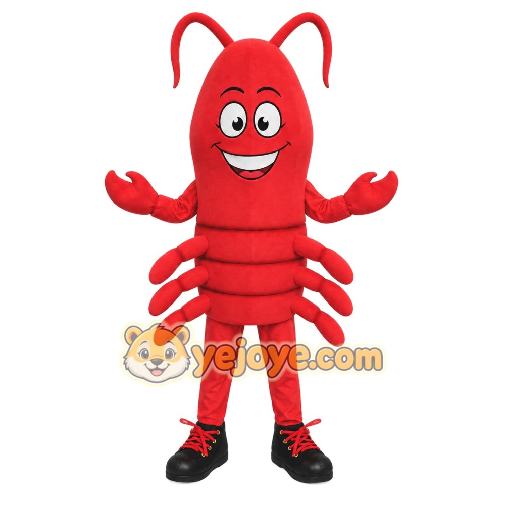 Red Lobster Mascot Costume for Parties and Events Red Lobster Mascot Costume for Parties and Events