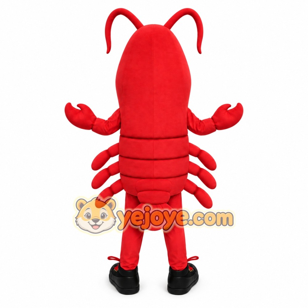 Red Lobster Mascot Costume for Parties and Events Red Lobster Mascot Costume for Parties and Events