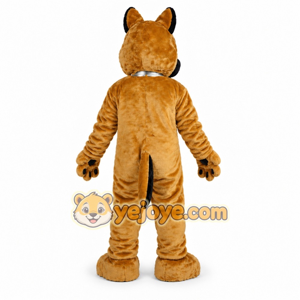 Brown Dog Mascot Costume Brown Dog Mascot Costume