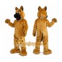 Brown Dog Mascot Costume