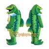 Green Fish Mascot Costume for Kids and Adults Green Fish Mascot Costume for Kids and Adults