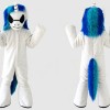 Blue Unicorn Mascot Costume for Kids and Adults