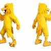 Yellow Bird Mascot Costume for Parties and Events