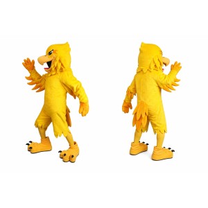 Yellow Bird Mascot Costume for Parties and Events