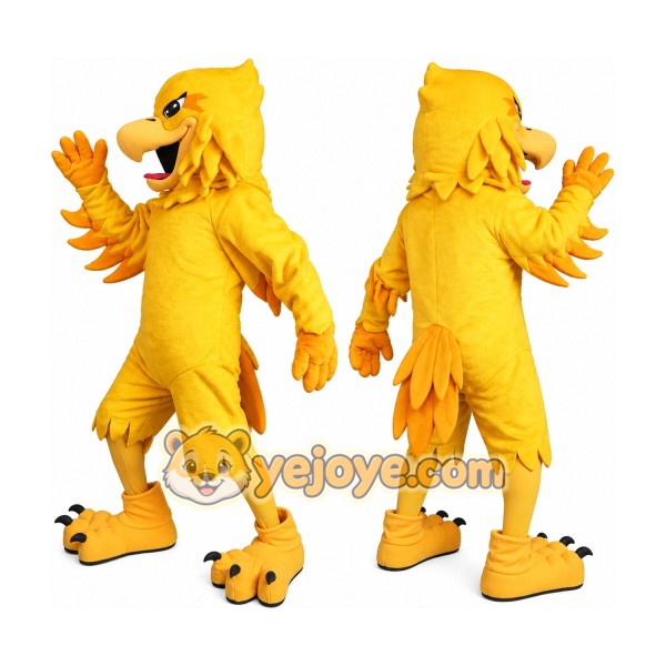 Yellow Bird Mascot Costume for Parties and Events