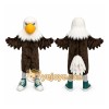 Brown Eagle Mascot Costume for Parties Brown Eagle Mascot Costume for Parties