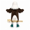 Brown Eagle Mascot Costume for Parties Brown Eagle Mascot Costume for Parties