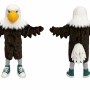 Brown Eagle Mascot Costume for Parties
