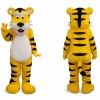 Yellow Tiger Mascot Costume for Parties and Events