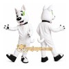 White Dog Mascot Costume for Parties and Events White Dog Mascot Costume for Parties and Events